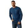 Mens Logo Pocket LS T-Shirt KLSL
