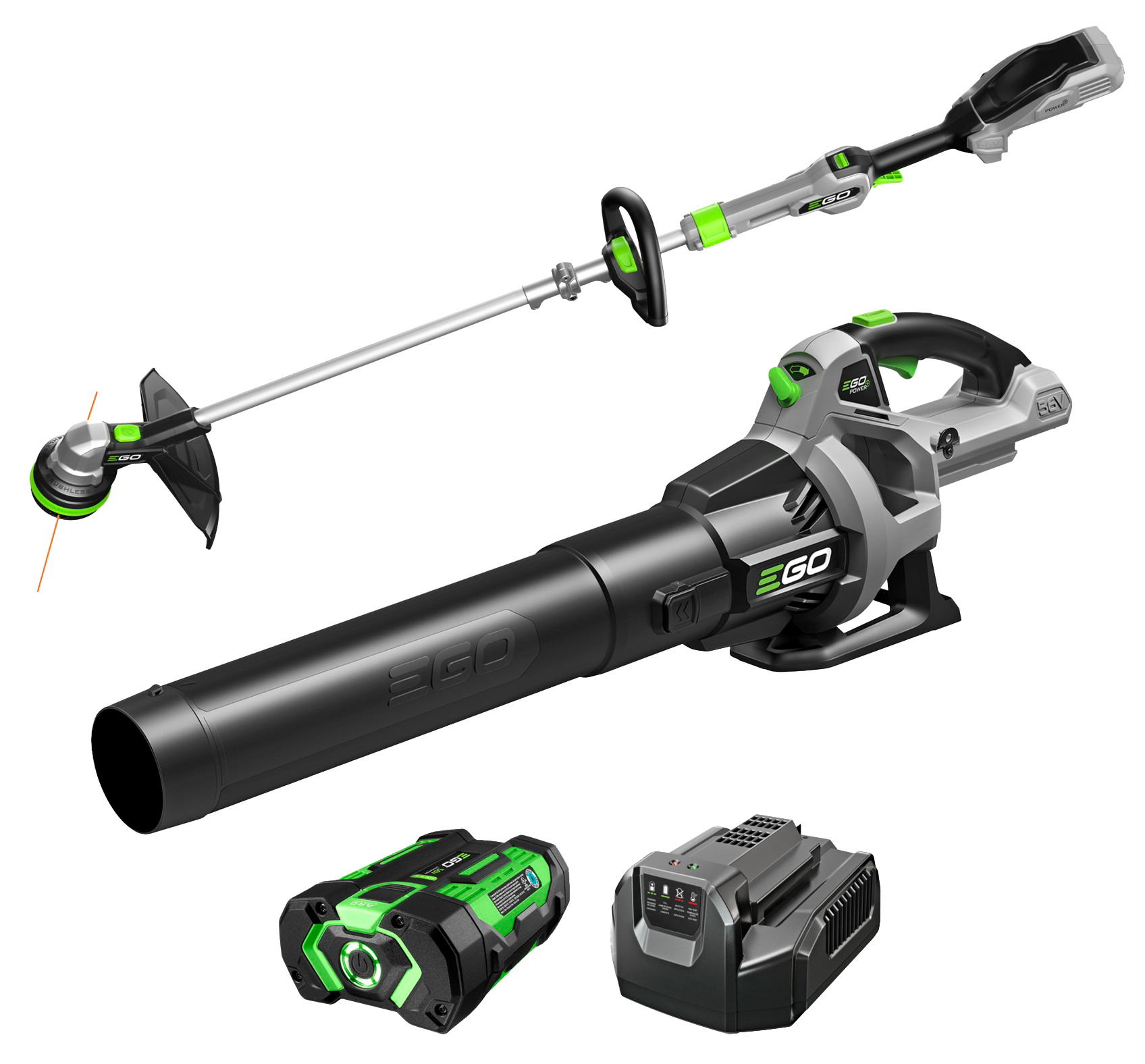 EGO Battery Blower/Trimmer Kit