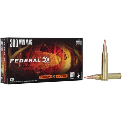 300 Win Mag 180gr Fusion Tipped