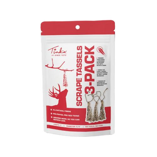 Tink's Scrape Tassels 3/ct