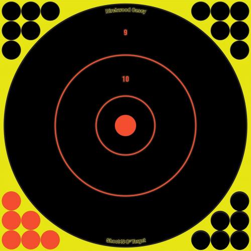 Shoot-n-c 12" Bullseye Target 5p