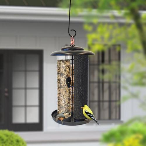 Farmhouse Triple Tube Feeder