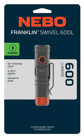 Rechrgbl Flshlt Led 600l