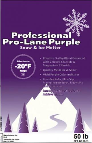 50# Prolane Ice Melt -20 Purpl