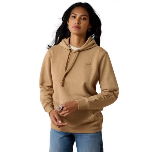 Womens Ariat Logo 2.0 Hoodie KHT