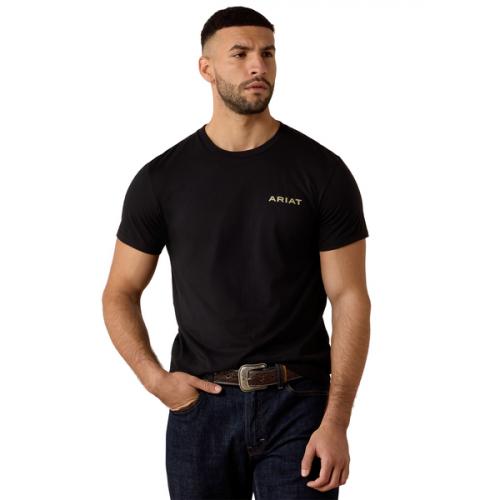 Mens Cojiba Serape T-Shirt BLK