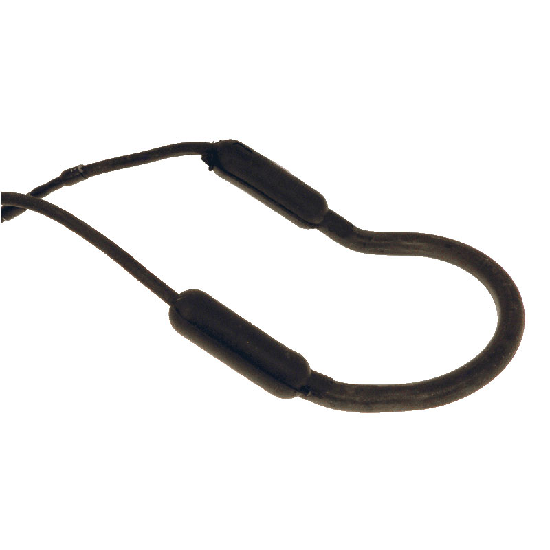 White Closet Pole Socket